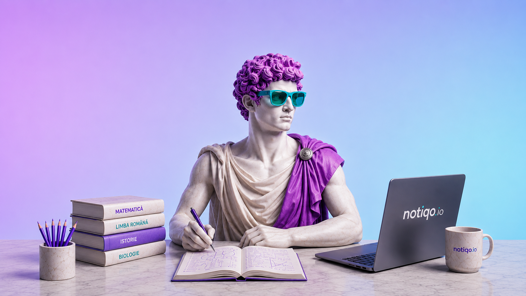 De ce David? Povestea simbolului ales pentru Notiqo.io